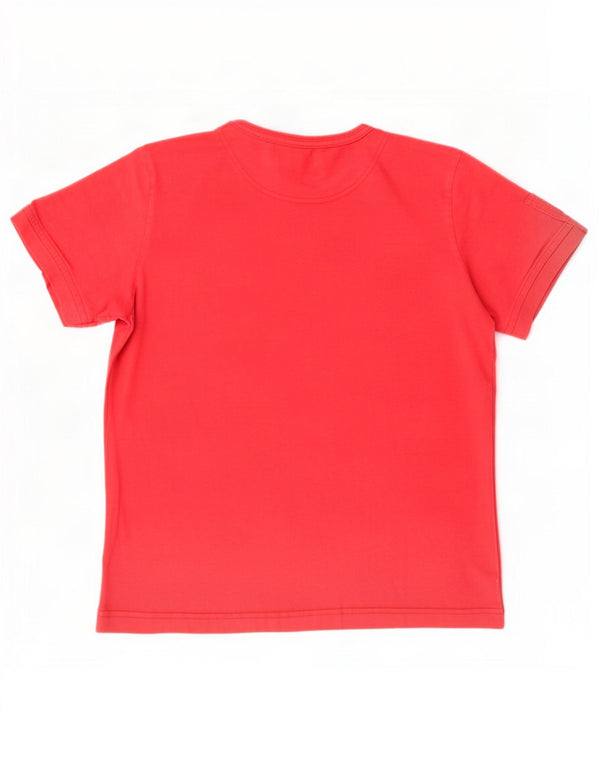 Champion Womens T-Shirt Top UK 14 Large Pink Cotton