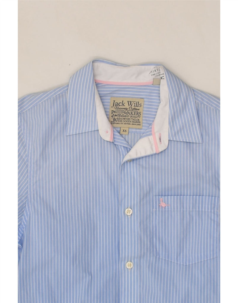 JACK WILLS Mens Shirt XS Blue Striped Cotton | Vintage Jack Wills | Thrift | Second-Hand Jack Wills | Used Clothing | Messina Hembry 