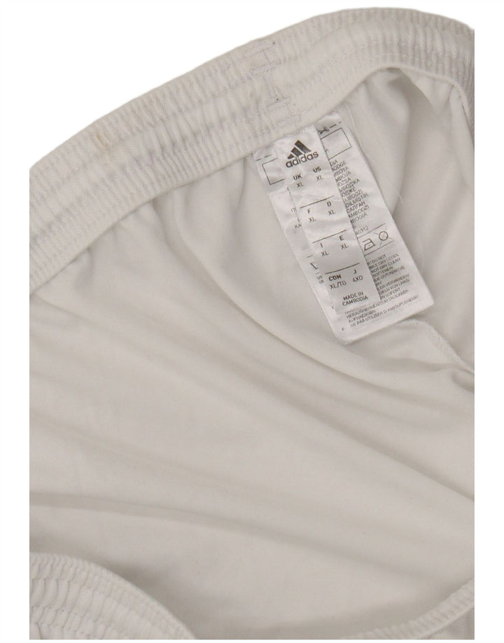 Adidas Mens Aeroready Sport Shorts XL  White Polyester