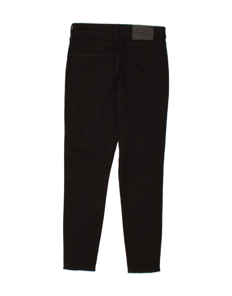 SUPERDRY Womens Studio Skinny Jeans W28 L26 Black Cotton Vintage Superdry and Second-Hand Superdry from Messina Hembry 
