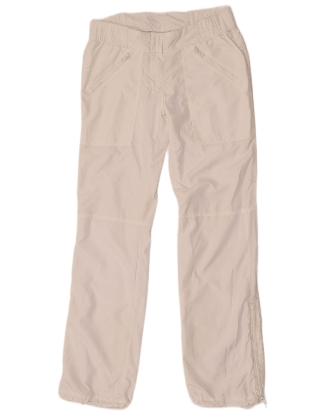 Adidas Womens Waterproof Trousers EU 36 Small W28 L32 White