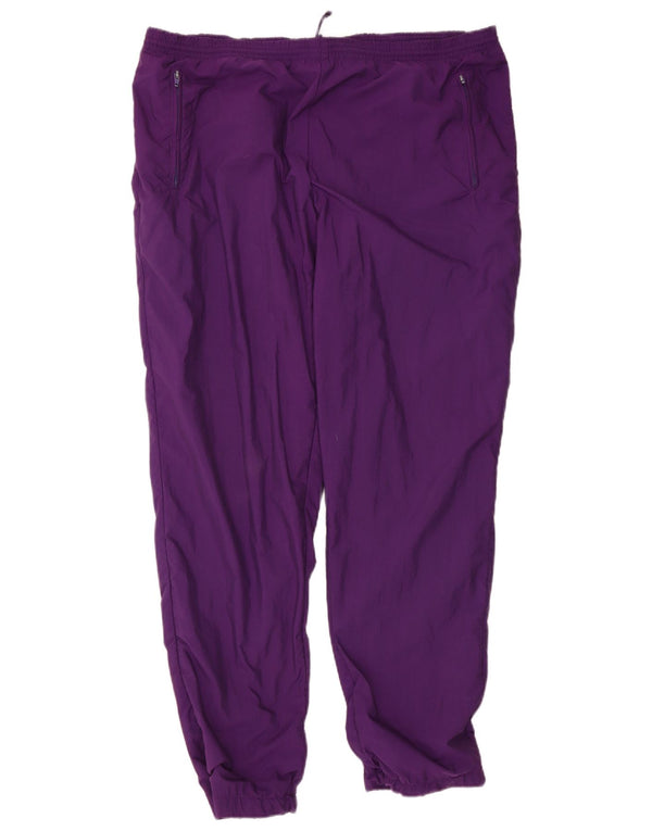 Odlo Mens Tracksuit Trousers Joggers 2XL Purple Polyester