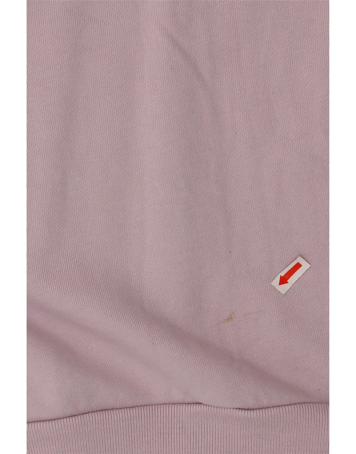 ALL SAINTS Womens Oversized Graphic Sweatshirt Jumper UK 10 Small Purple