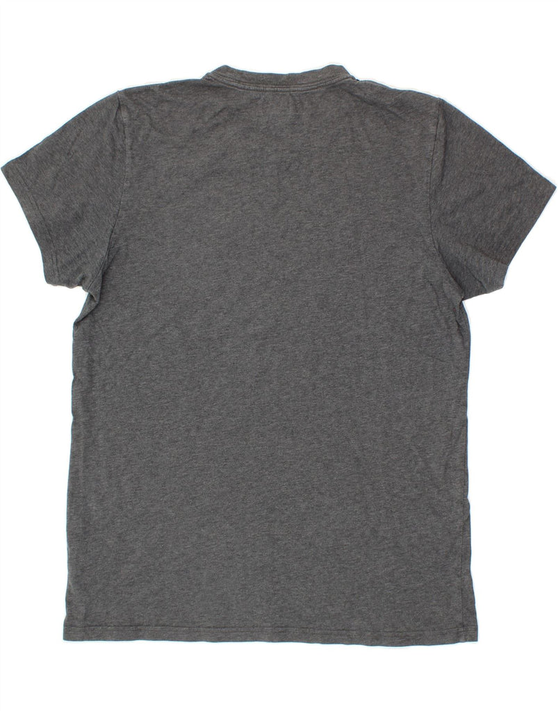 ADIDAS Mens Graphic T-Shirt Top Large Grey Cotton Vintage Adidas and Second-Hand Adidas from Messina Hembry 