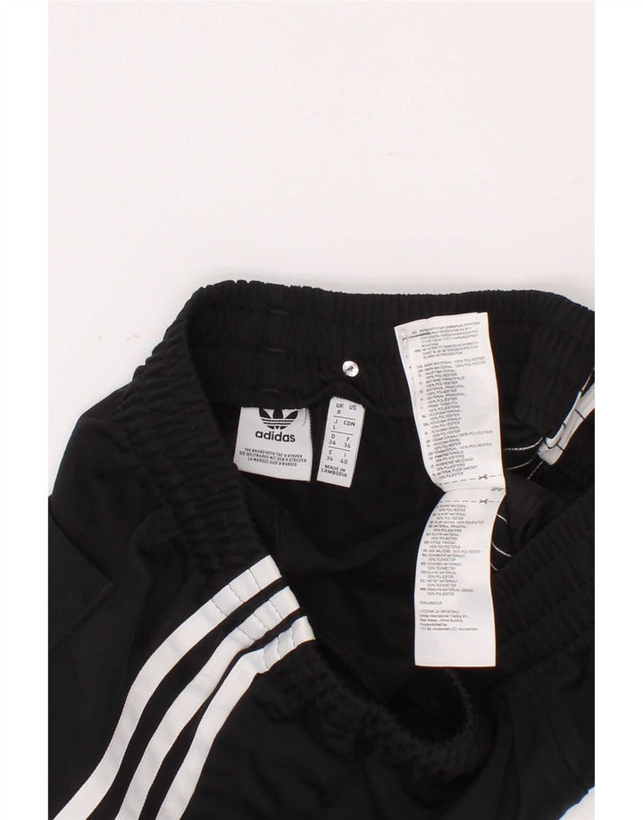Adidas Womens Sport Shorts UK 8 Small Black Polyester