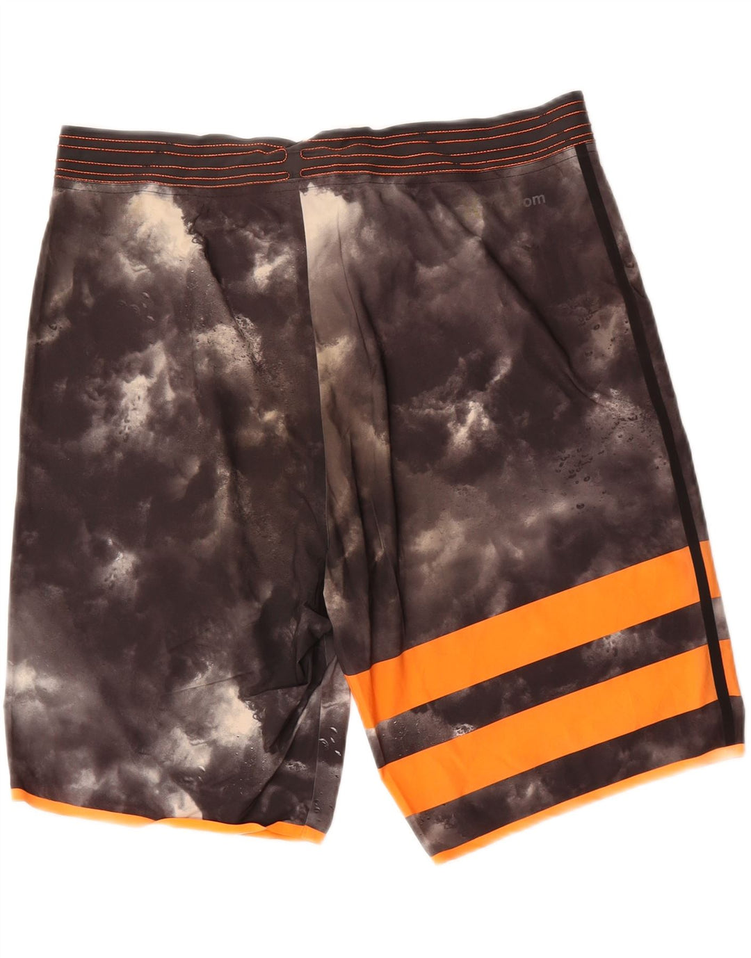 HURLEY Mens Swimming Shorts Large  Grey Tie Dye Polyester Vintage Hurley and Second-Hand Hurley from Messina Hembry 