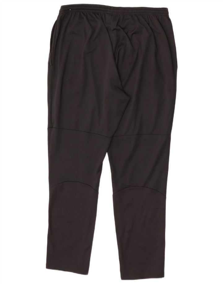 Nike Mens Dri Fit Tracksuit Trousers XL Black Polyester