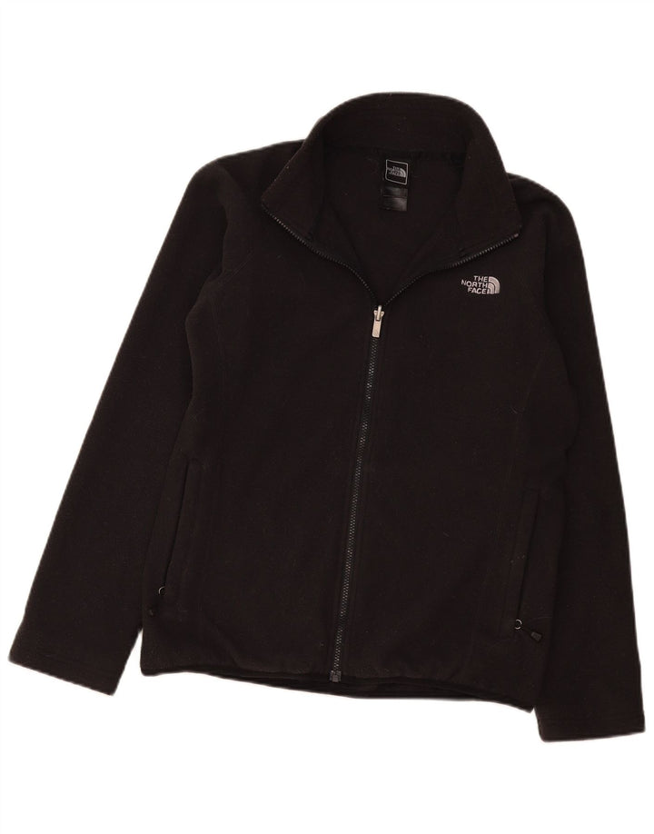 The North Face Womens Liner Fleece Jacket UK 14 Medium Black Polyester