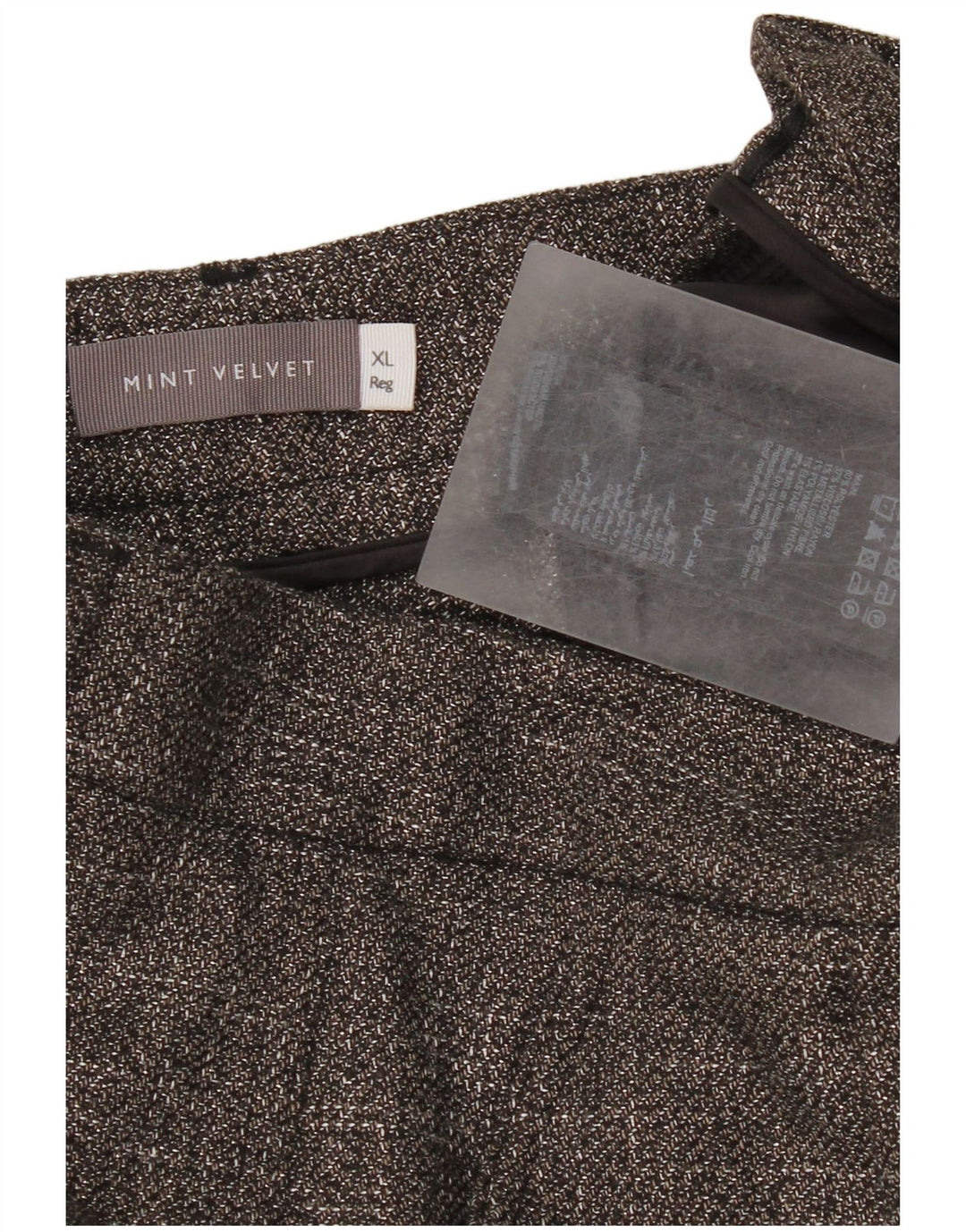 MINT VELVET Womens Pegged Cargo Trousers XL W36 L30 Grey Flecked Polyester