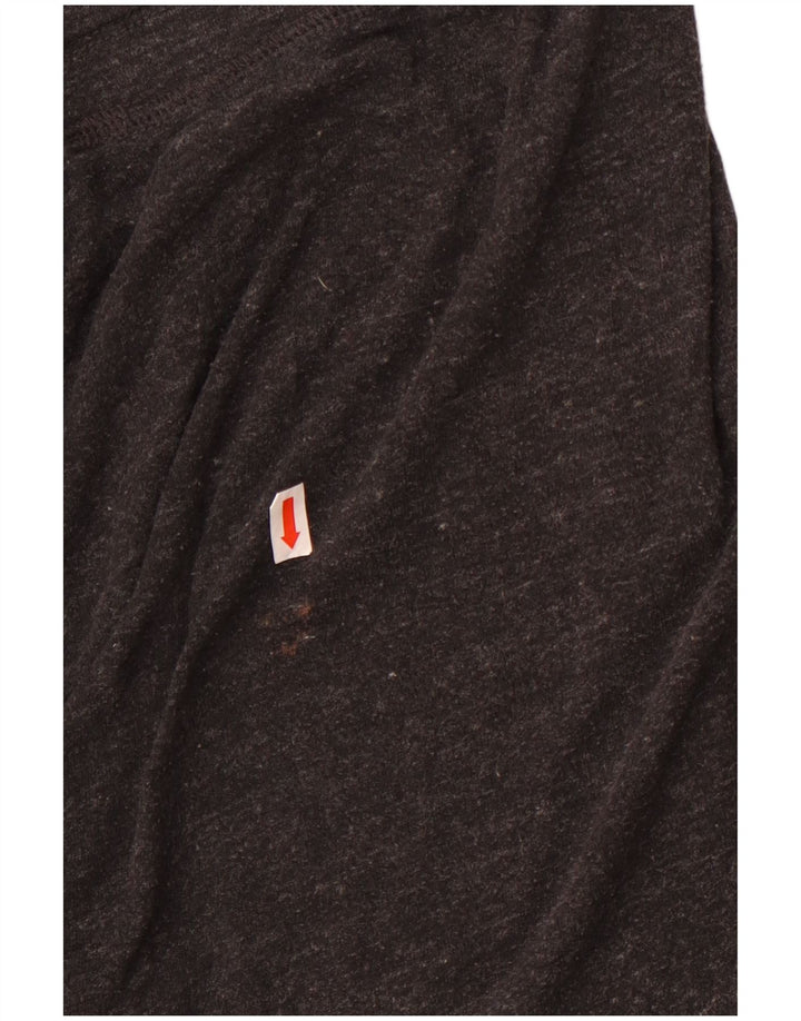 Nike Womens Capri Tracksuit Trousers Joggers UK 14 Medium Grey Flecked