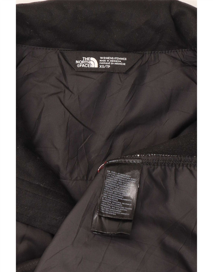 The North Face Womens Padded Tracksuit Top Jacket UK 6 XS Black Polyester
