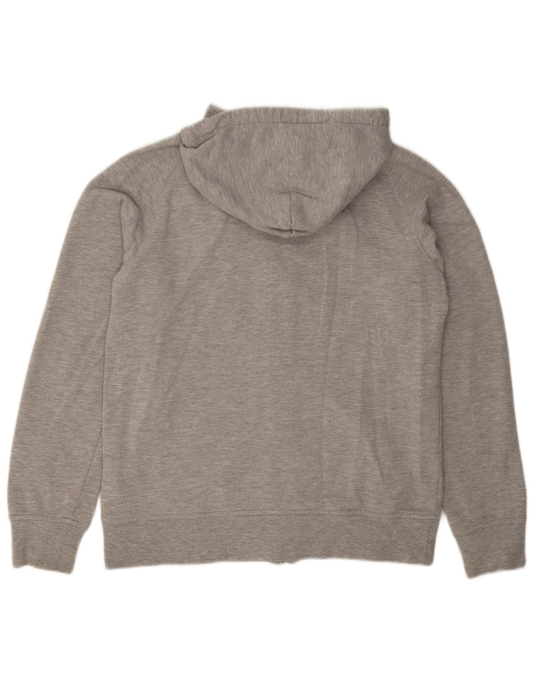 CANTERBURY Girls Zip Hoodie Sweater 13-14 Years Grey Cotton
