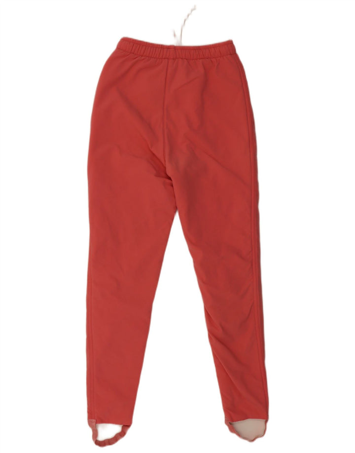 Ellesse Womens Stirrup Tracksuit Trousers EU 40 Medium Red Polyamide