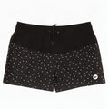 Roxy Mens Swimming Shorts XL Black Spotted Polyester