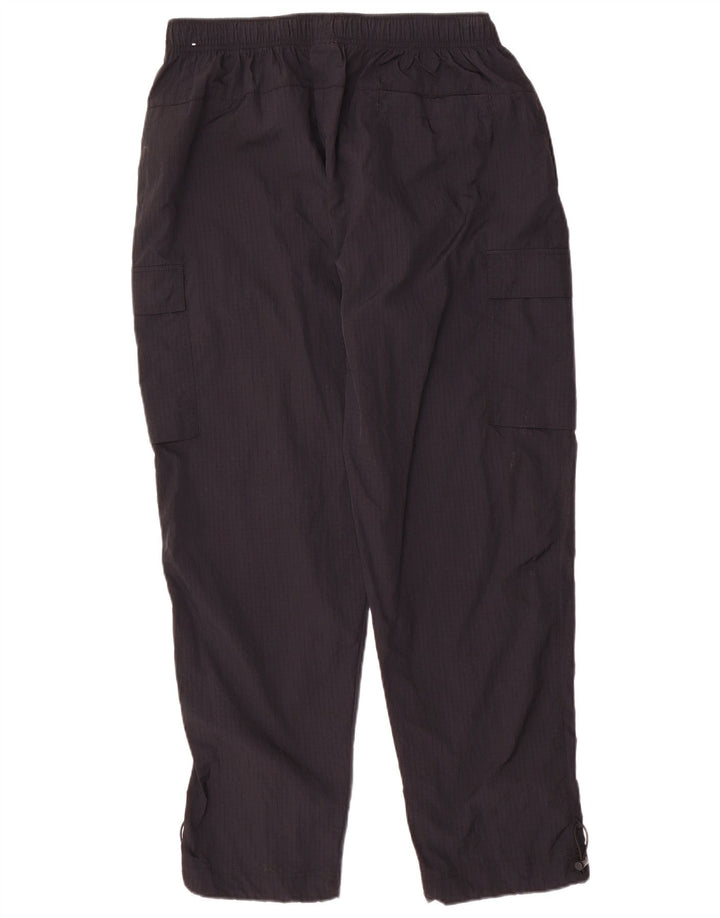 Nike Mens Cargo Tracksuit Trousers XL  Black Check Nylon