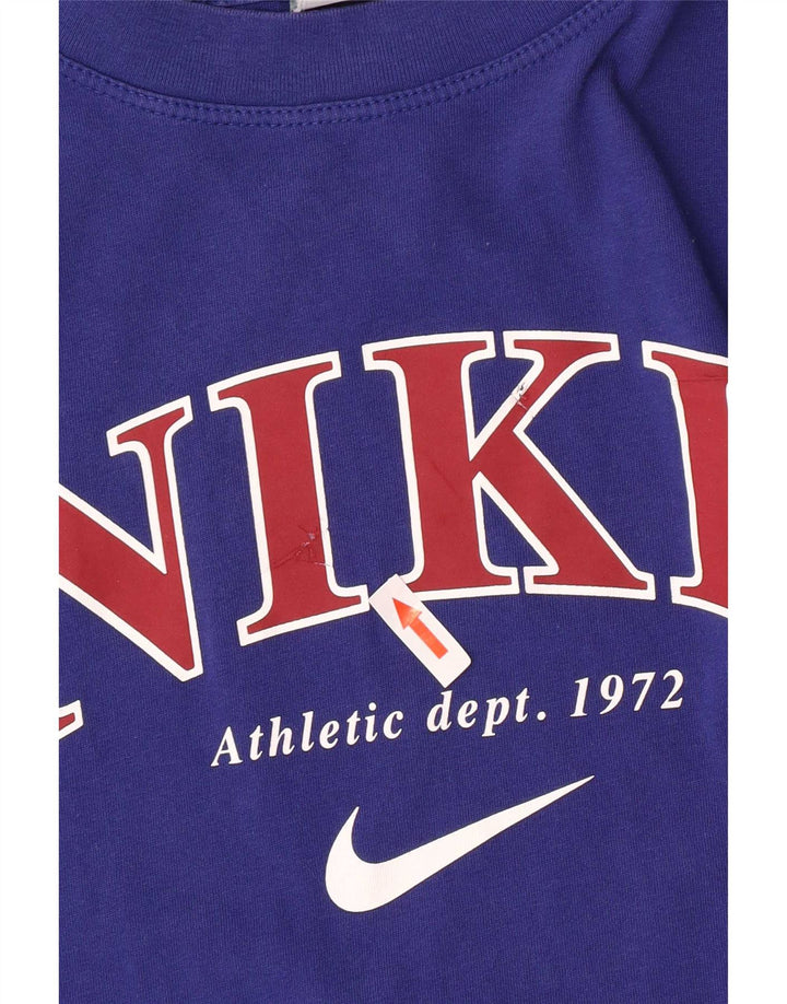 Nike Mens Graphic T-Shirt Top Small Blue