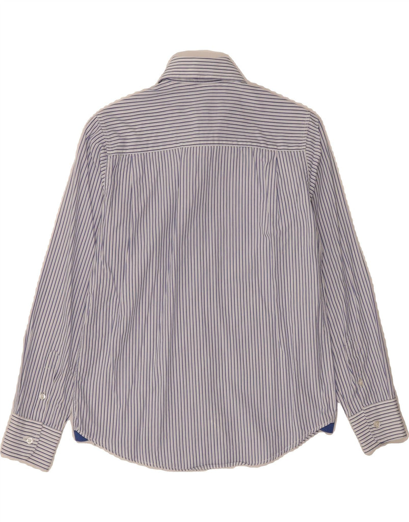 FAY Boys Shirt 9-10 Years Blue Striped Cotton Vintage Fay and Second-Hand Fay from Messina Hembry 