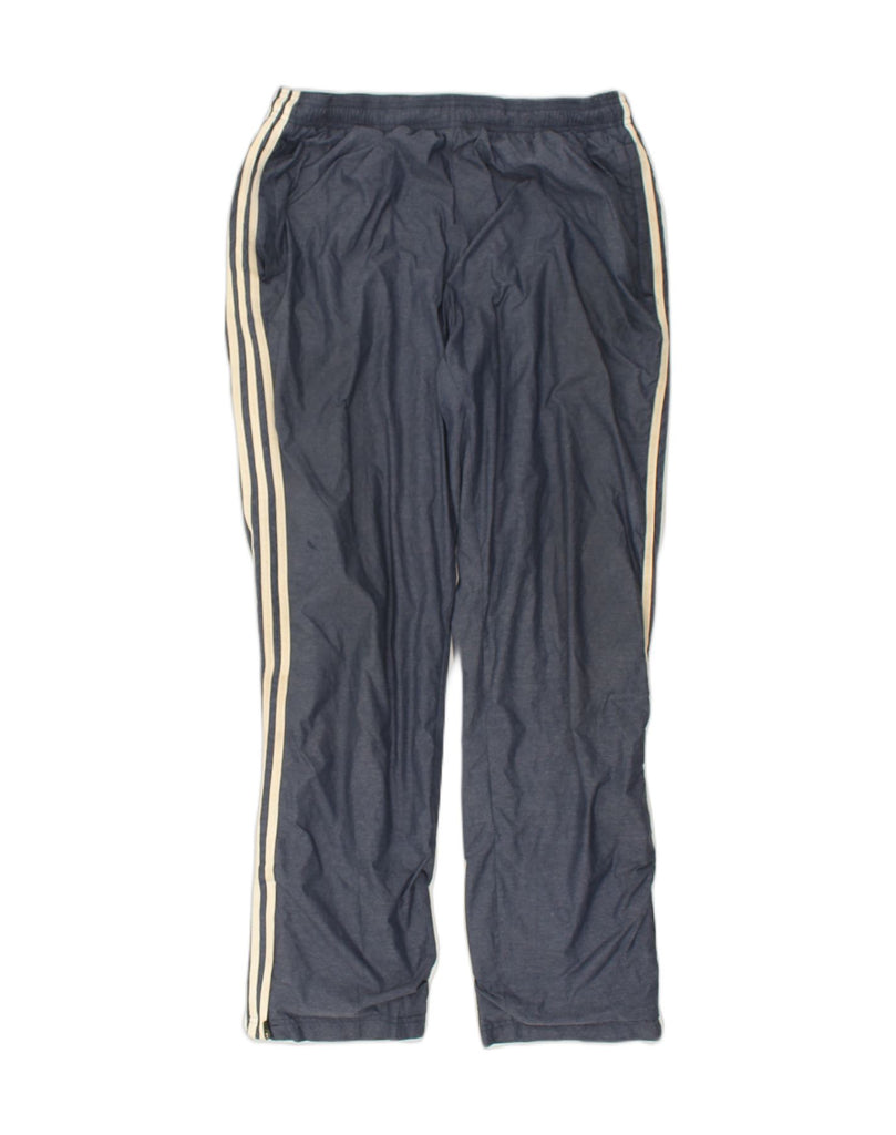 ADIDAS Mens Tracksuit Trousers Large Grey Nylon | Vintage Adidas | Thrift | Second-Hand Adidas | Used Clothing | Messina Hembry 