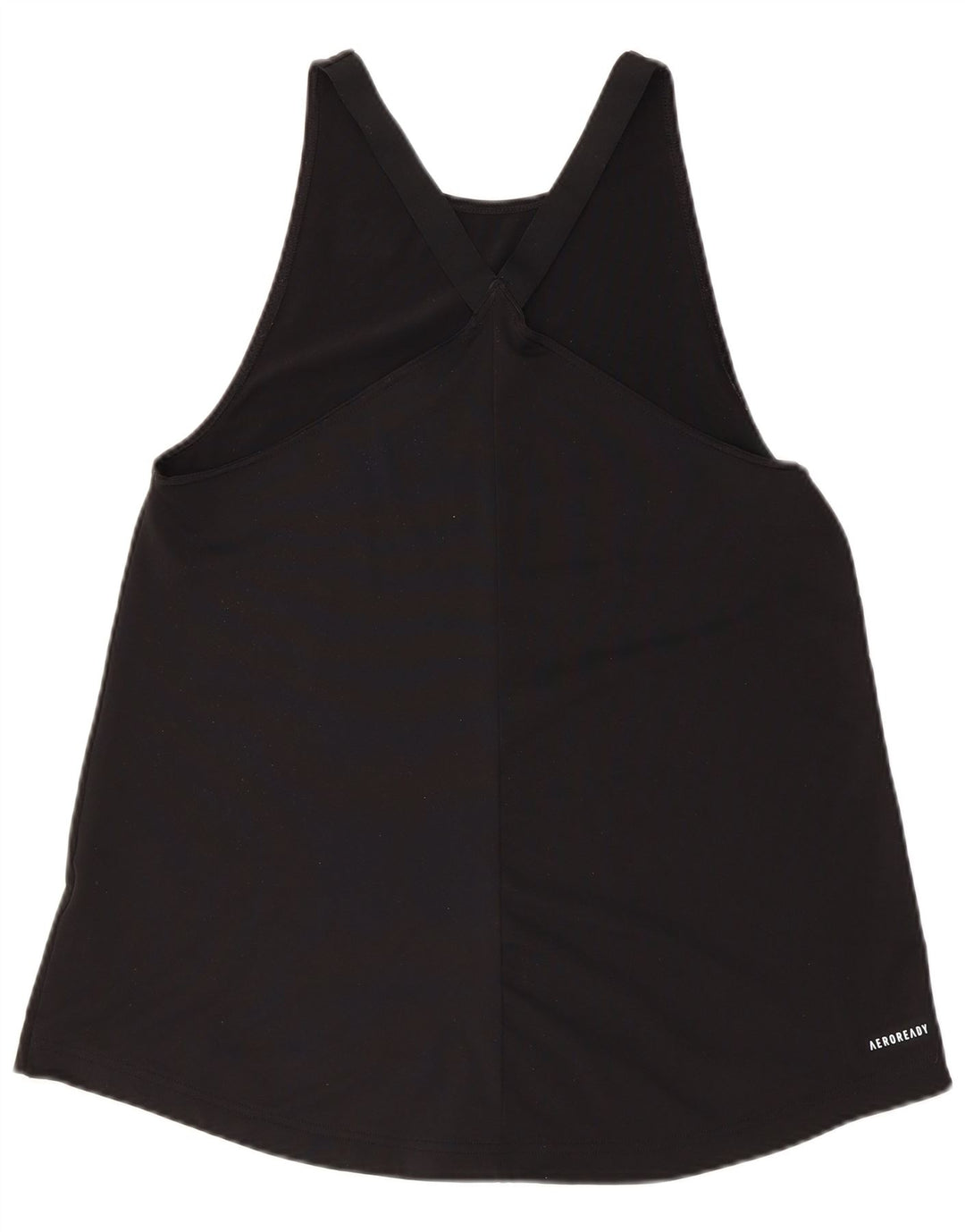 ADIDAS Womens Aeroready Vest Top UK 12/14 Medium Black