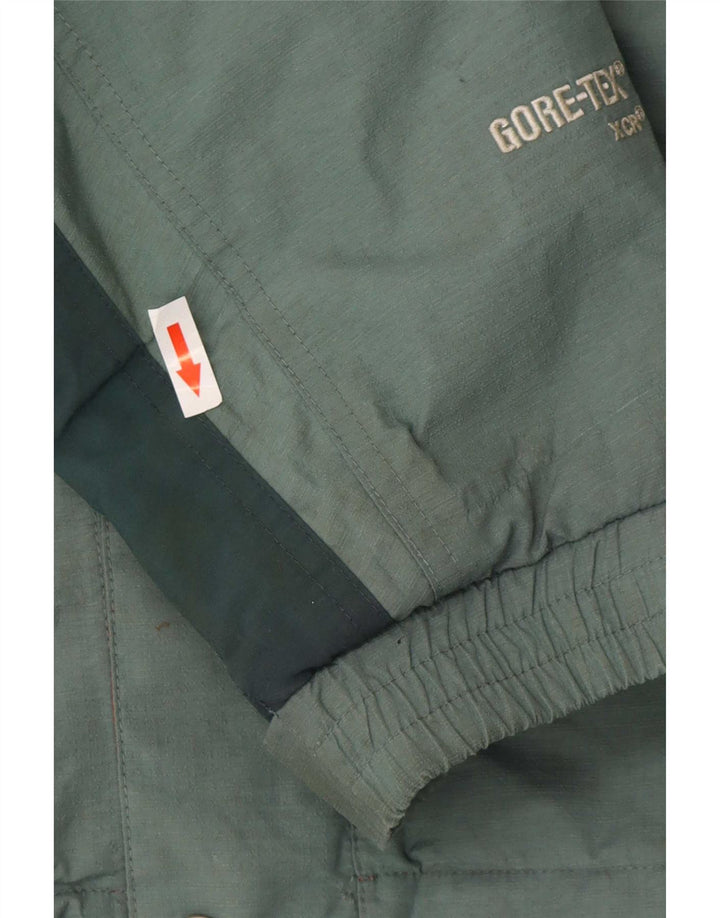 Sprayway Mens Gore-Tex Rain Jacket UK 40 Large Green Colourblock Polyamide