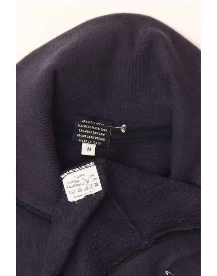 Franklin & Marshall Mens Tracksuit Top Jacket Medium Navy Blue Colourblock
