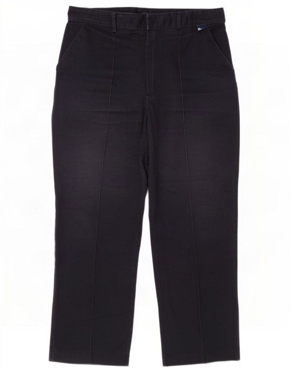 Dickies Mens Straight Cargo Trousers W38 L28 Navy Blue Polyester