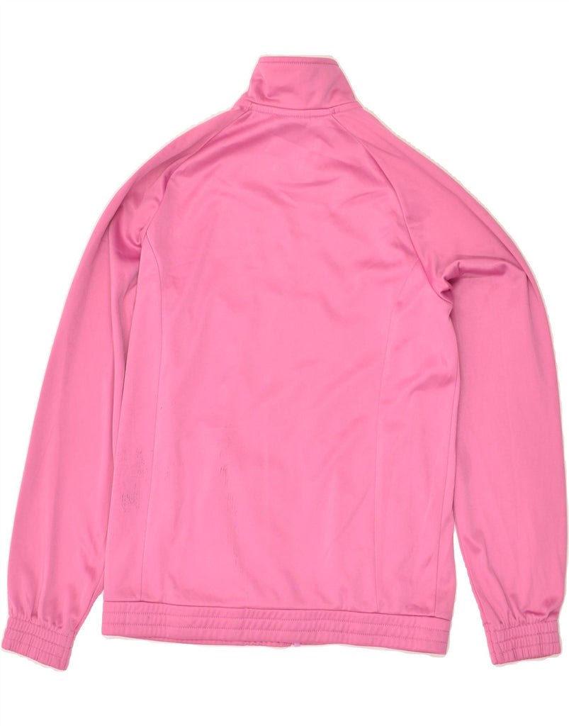 LOTTO Girls Tracksuit Top Jacket 15-16 Years Pink Polyester | Vintage Lotto | Thrift | Second-Hand Lotto | Used Clothing | Messina Hembry 