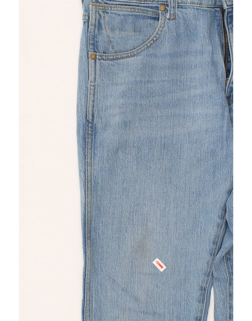 WRANGLER Mens Larston Slim Jeans W28 L32 Blue Cotton | Vintage Wrangler | Thrift | Second-Hand Wrangler | Used Clothing | Messina Hembry 