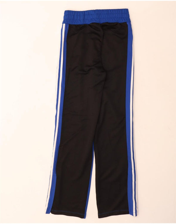 Adidas Womens Tracksuit Trousers UK 8 Small Blue Colourblock Polyester