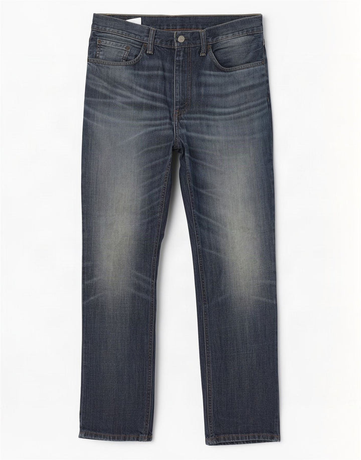 Levi's Mens 541 Straight Jeans W34 L32 Navy Blue Cotton