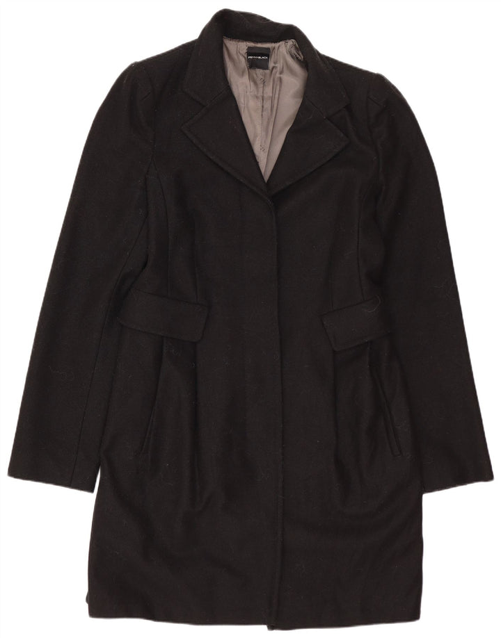 Penny Black Womens Overcoat UK 12 Medium Black