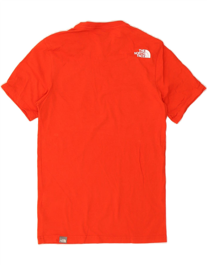 THE NORTH FACE Mens T-Shirt Top XS Red Cotton Vintage The North Face and Second-Hand The North Face from Messina Hembry 