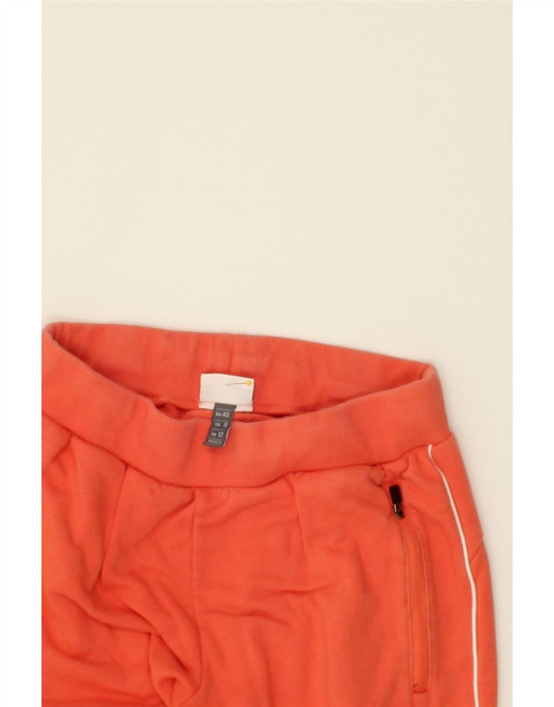 ELLESSE Womens Tracksuit Trousers UK 12 Medium Orange Cotton | Vintage Ellesse | Thrift | Second-Hand Ellesse | Used Clothing | Messina Hembry 