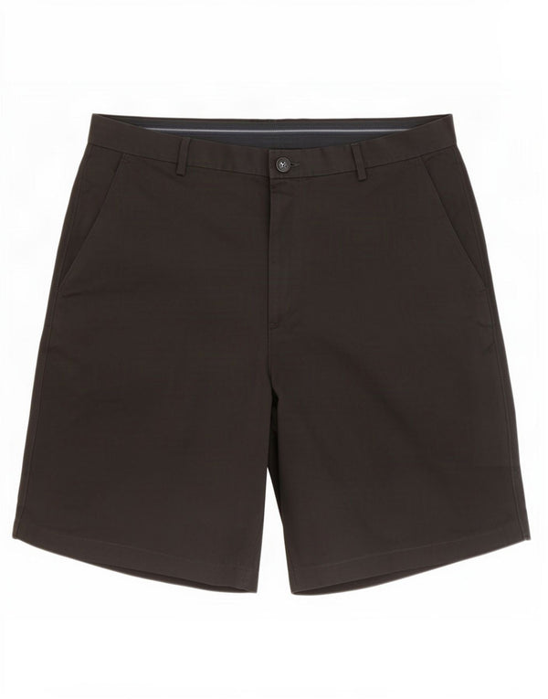 Dockers Mens Chino Shorts Large W36 Black Polyester
