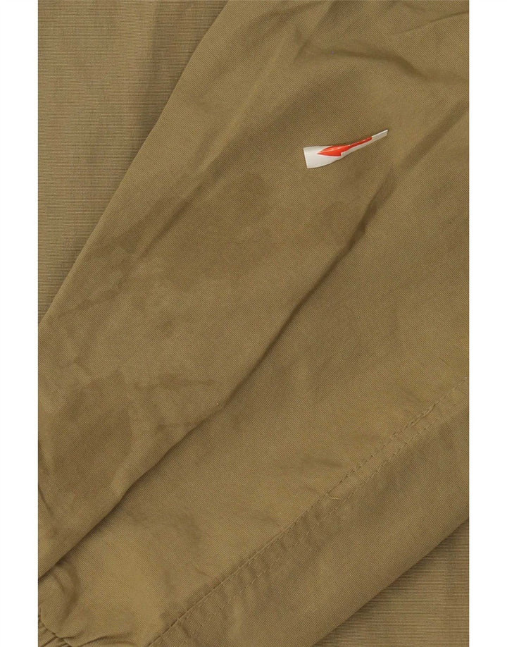 Diadora Mens Rain Jacket UK 38 Medium Khaki Polyamide
