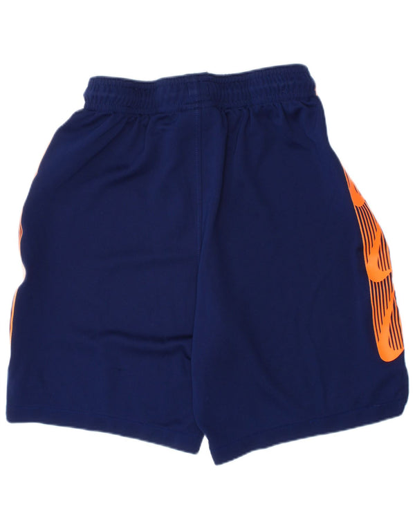 Nike Boys Dri Fit Graphic Sport Shorts 10-11 Years Medium Navy Blue