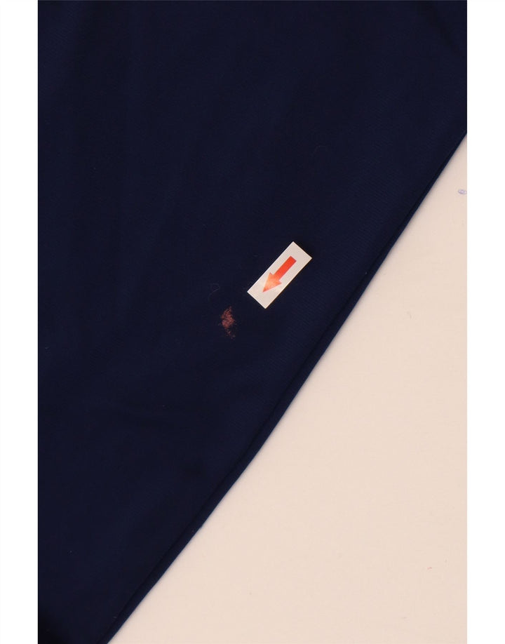 ADIDAS Mens Tracksuit Trousers Joggers Medium  Navy Blue Polyester