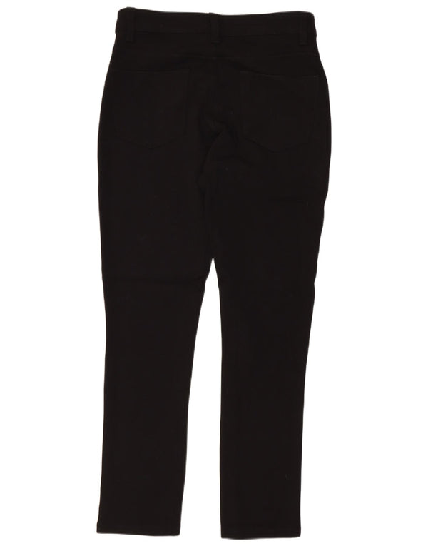 Tommy Hilfiger Womens Slim Casual Trousers US 8 Medium W30 L27 Black