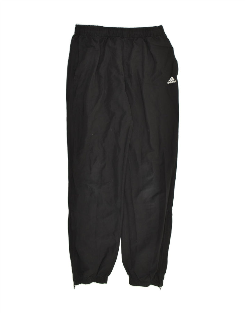 ADIDAS Boys Tracksuit Trousers Joggers 15-16 Years Black Polyester | Vintage Adidas | Thrift | Second-Hand Adidas | Used Clothing | Messina Hembry 