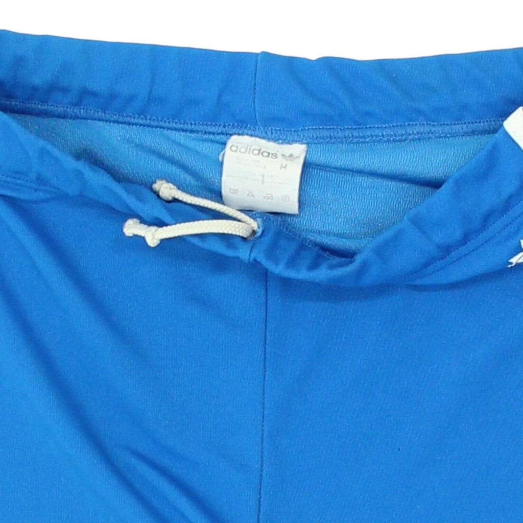 Adidas Originals Womens Blue Soft Shell Tracksuit Bottoms | Vintage 80s Sports | Vintage Messina Hembry | Thrift | Second-Hand Messina Hembry | Used Clothing | Messina Hembry 