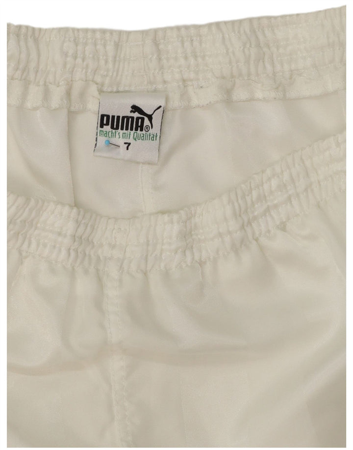 Puma Mens Swimming Shorts Large  White Polyamide
