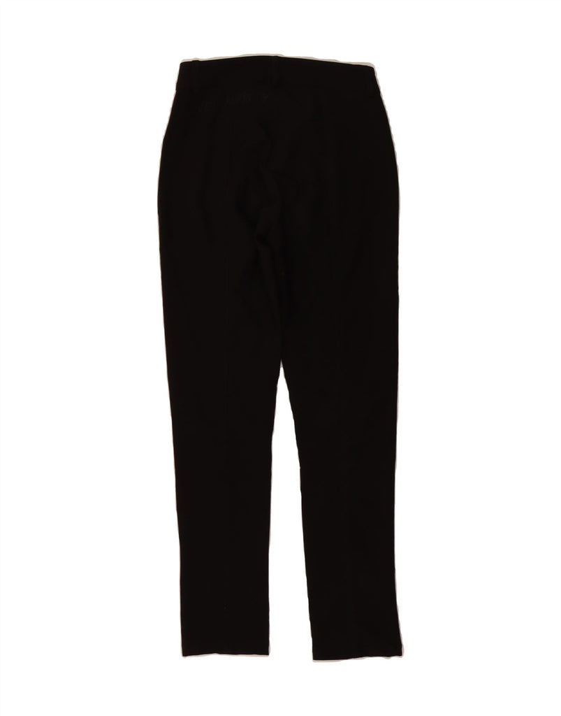 DESIGUAL Womens Slim Casual Trousers XS W24 L27 Black Vintage Desigual and Second-Hand Desigual from Messina Hembry 