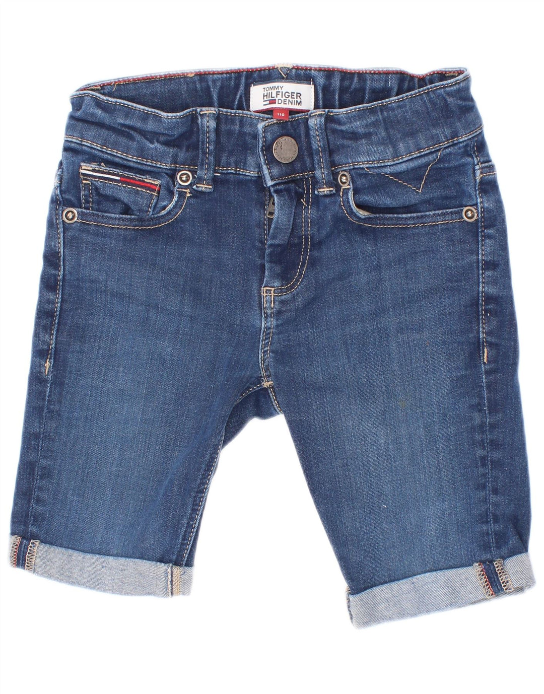 Tommy Hilfiger Boys Denim Shorts 4-5 Years W20 Blue