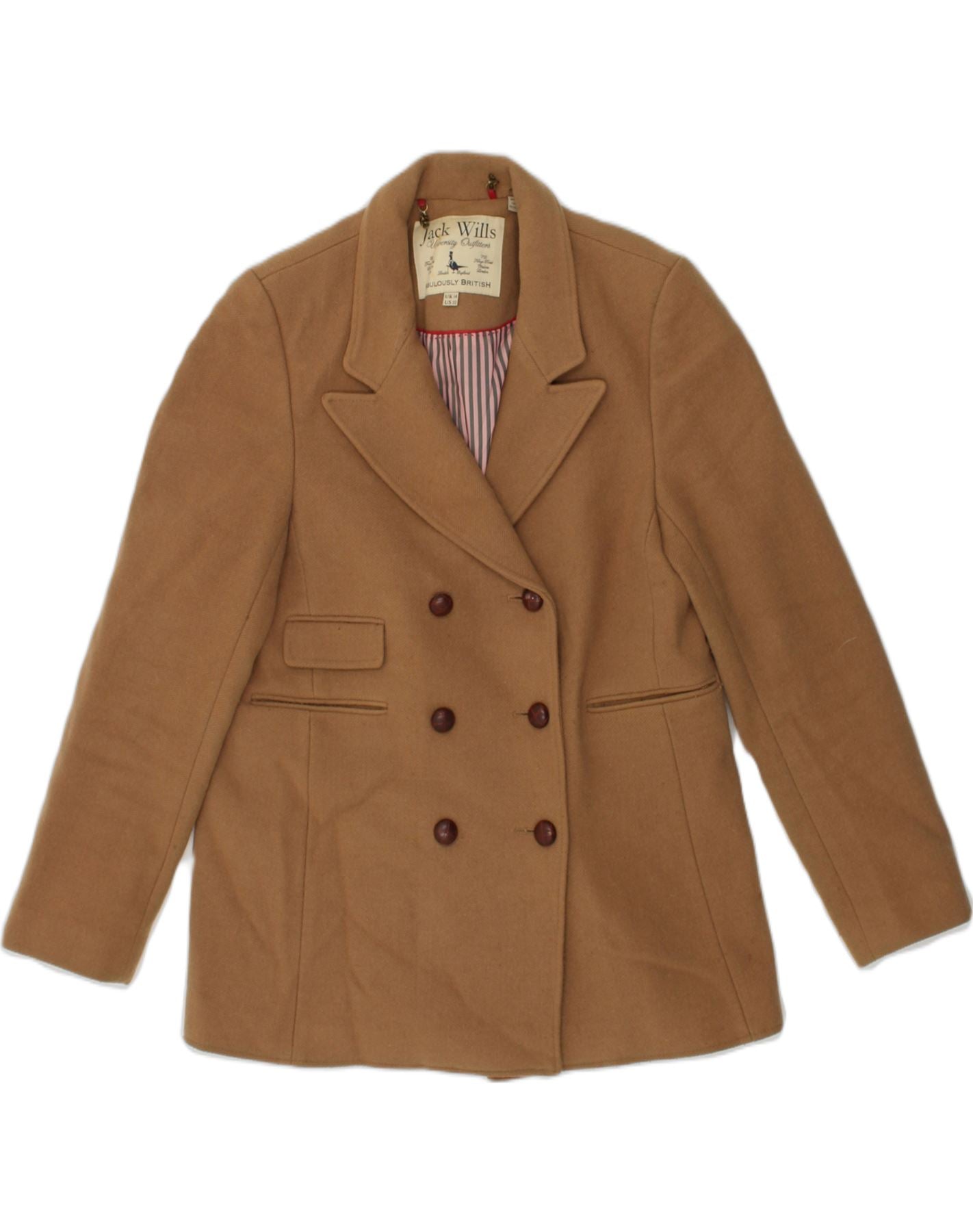 Jack wills clearance peacoat mens