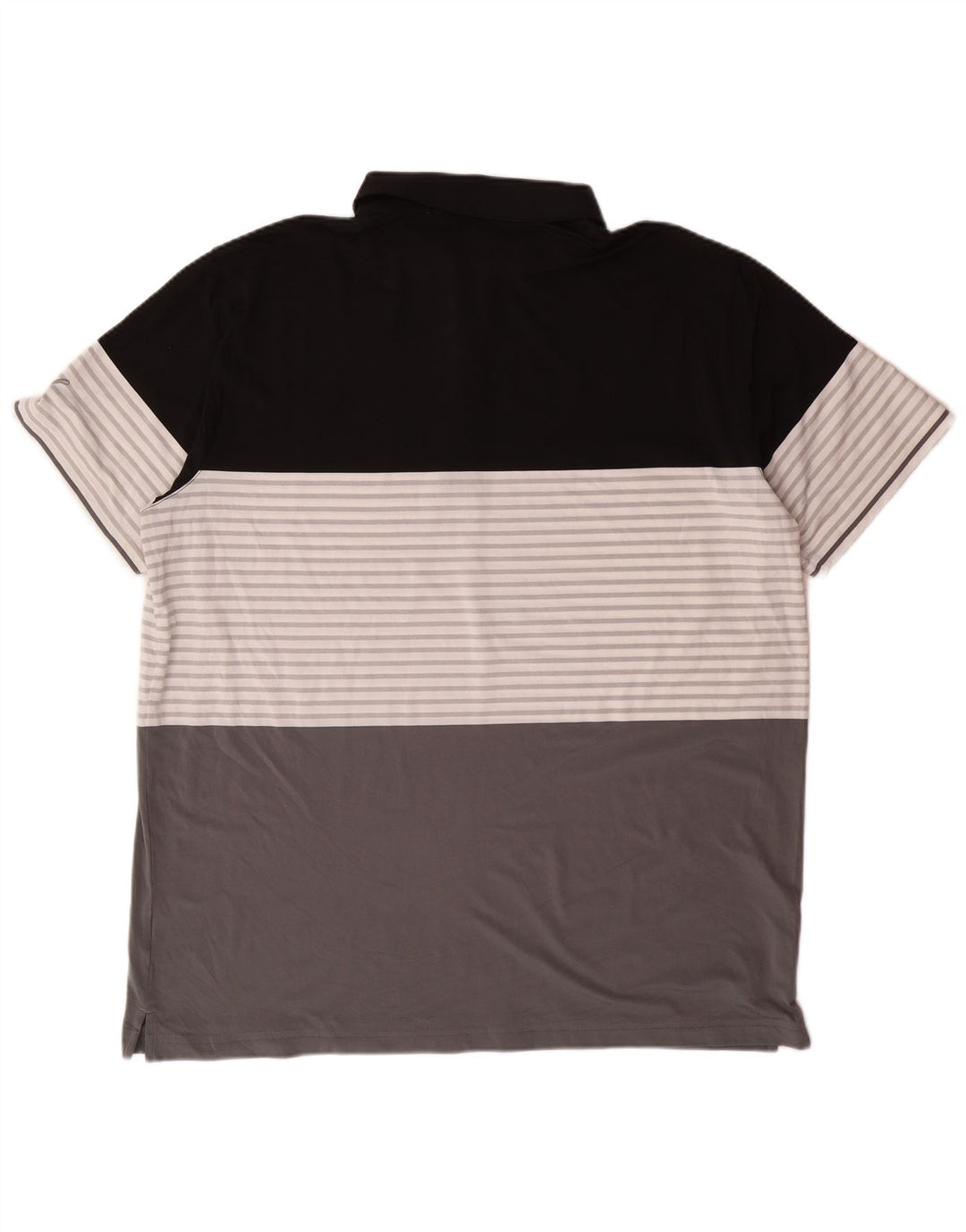 PUMA Mens Polo Shirt 2XL Grey Colourblock