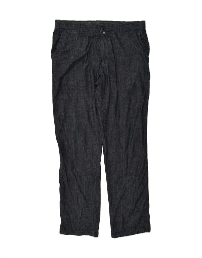 AVIREX Mens Straight Chino Trousers W38 L33 Navy Blue Cotton Vintage Avirex and Second-Hand Avirex from Messina Hembry 