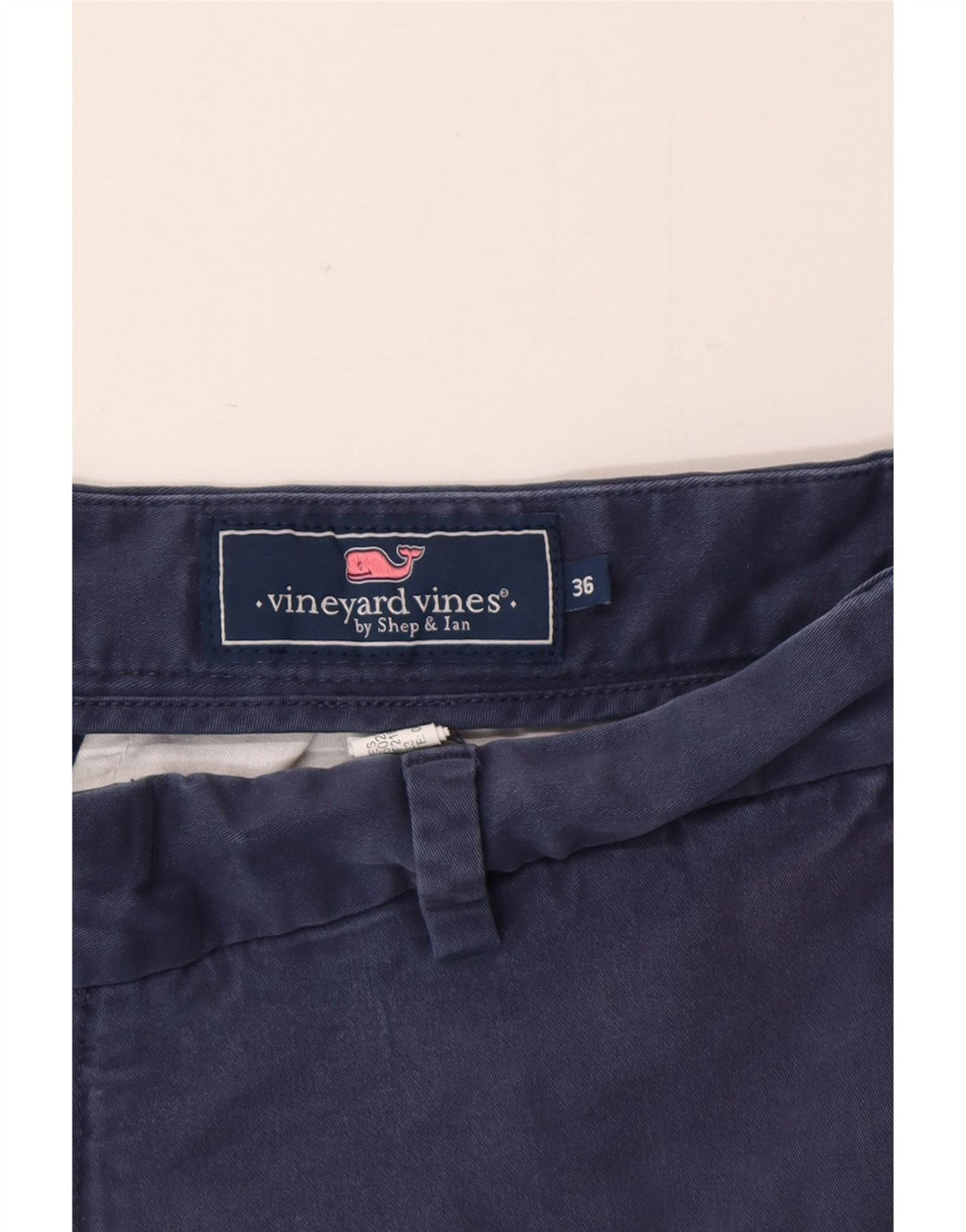 Vineyard Vines Mens Chino Shorts W36 Large Navy Blue