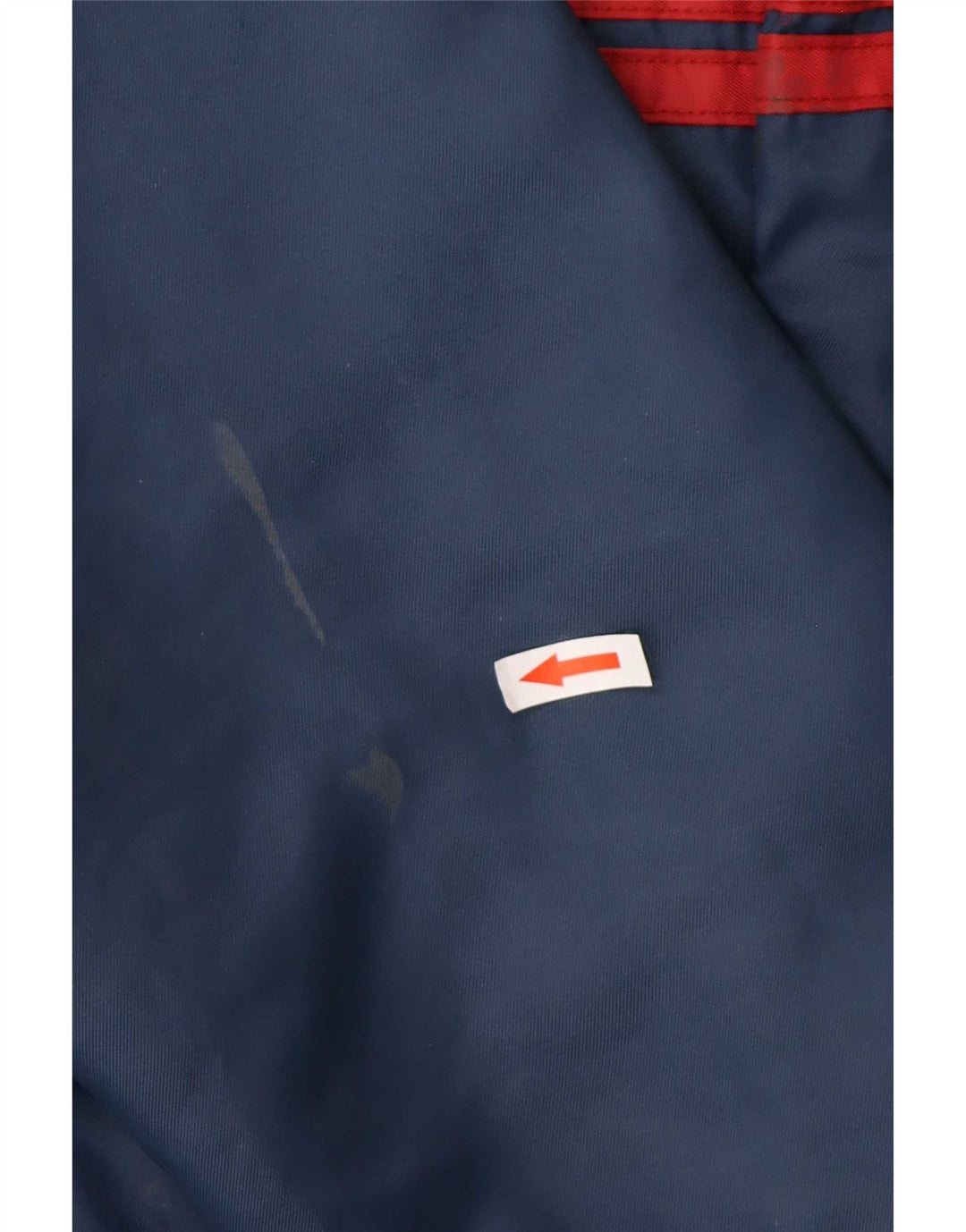 Sergio Tacchini Mens Hooded Padded Jacket IT 52 XL Navy Blue Colourblock