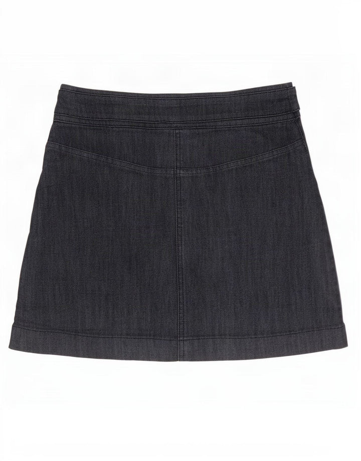 Helly Hansen Womens Mini Denim Skirt Small W28 Navy Blue