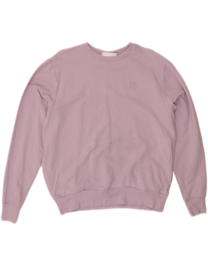 FILA Womens Oversized Sweatshirt Jumper UK 14 Medium Purple Vintage Fila and Second-Hand Fila from Messina Hembry 